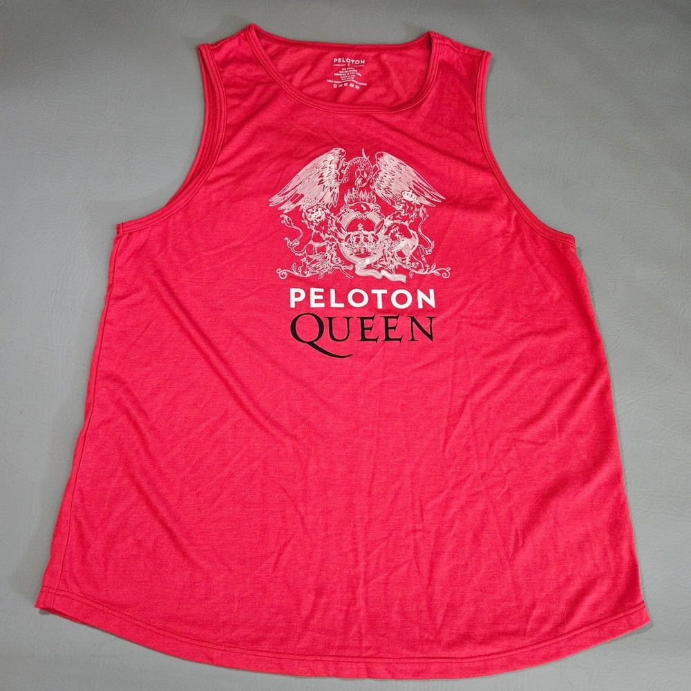 Peloton Queen‎ Sleeveless Top Small Red